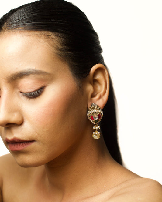 Padma Pearl Drop Earrings