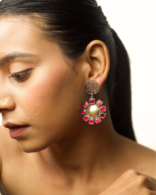 The Blush Halo Earrings