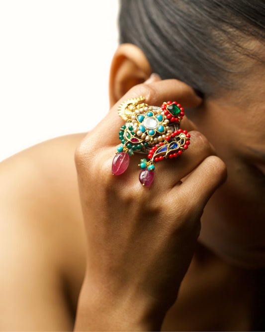 The Jewel Perch Ring