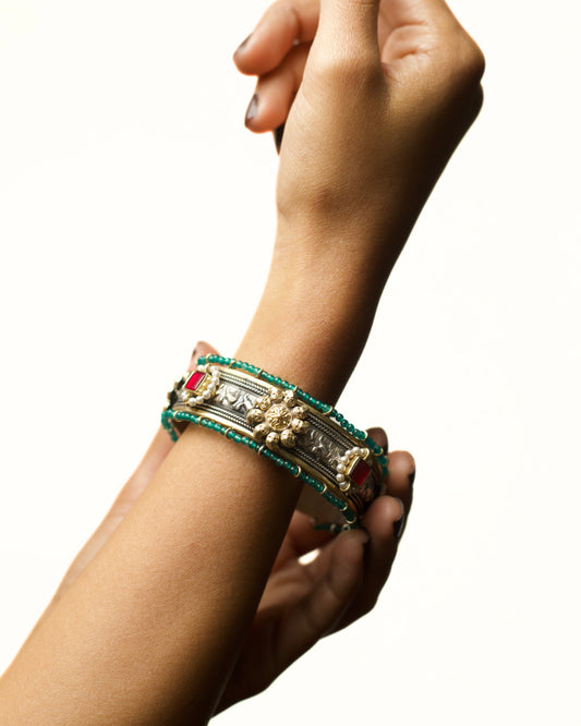 The Floral Desert Bangle