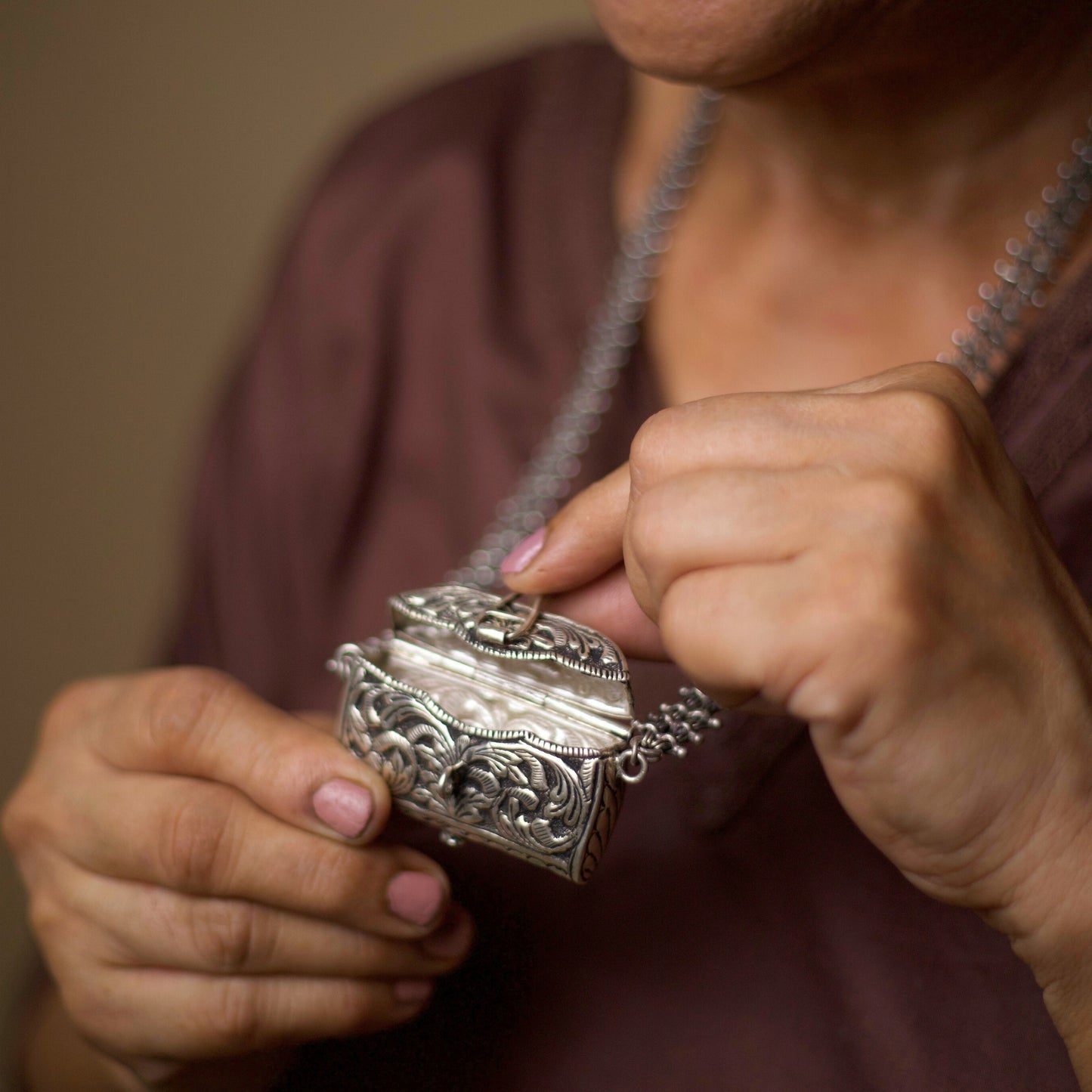 Dadi's Favourite- Treasure Box Necklace