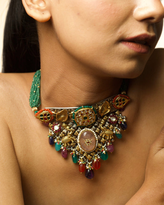 The Polychrome Baroque Choker
