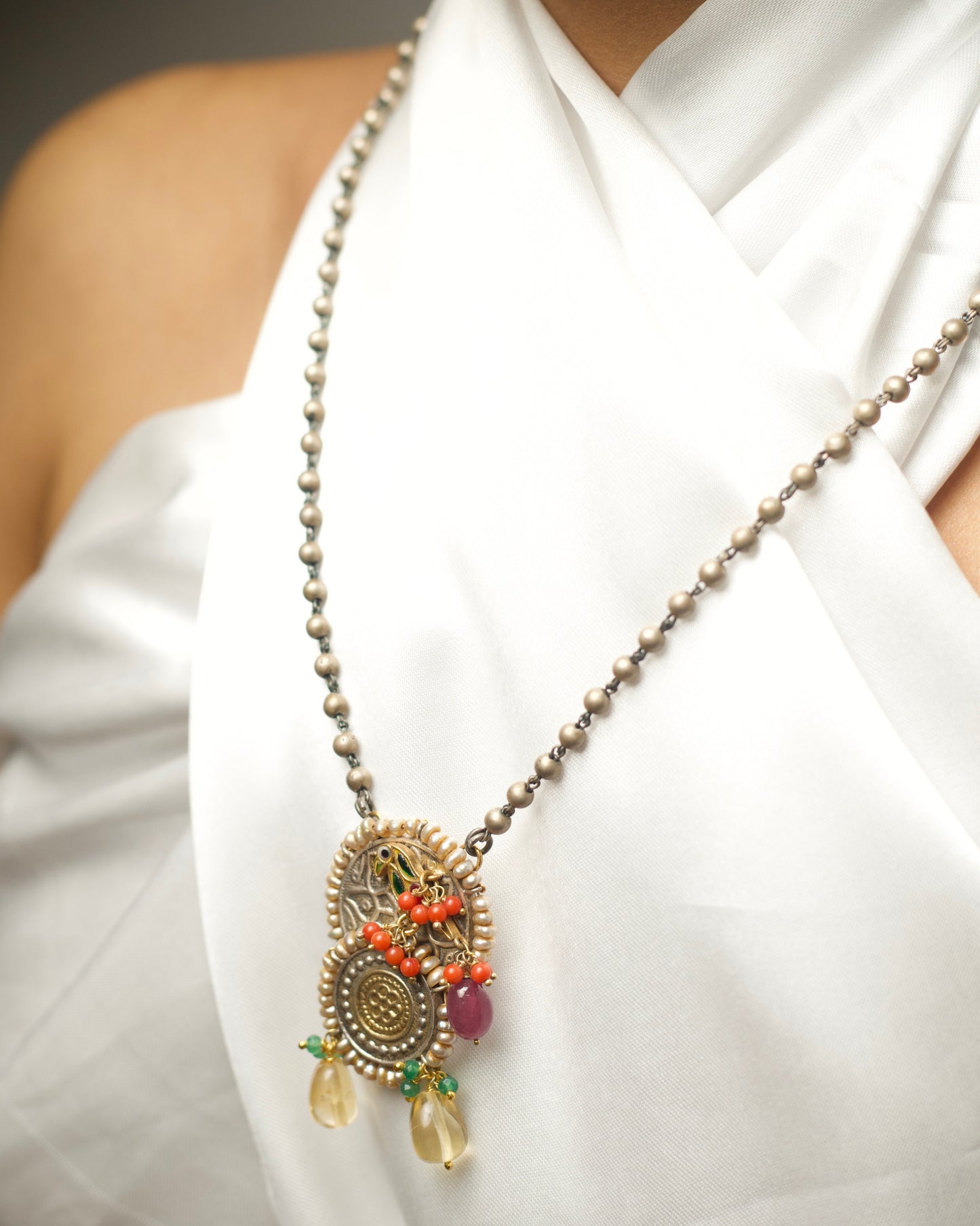 The Rustwing Coin Necklace