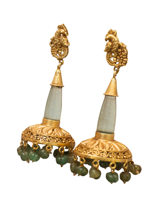 Monsoon Grove Jhumkas