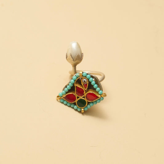 The Bird and the Bud Ring