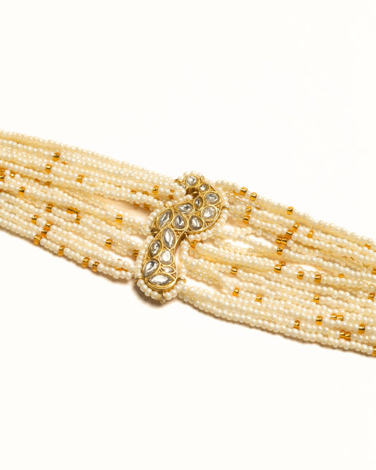 Wing It Pearl Choker