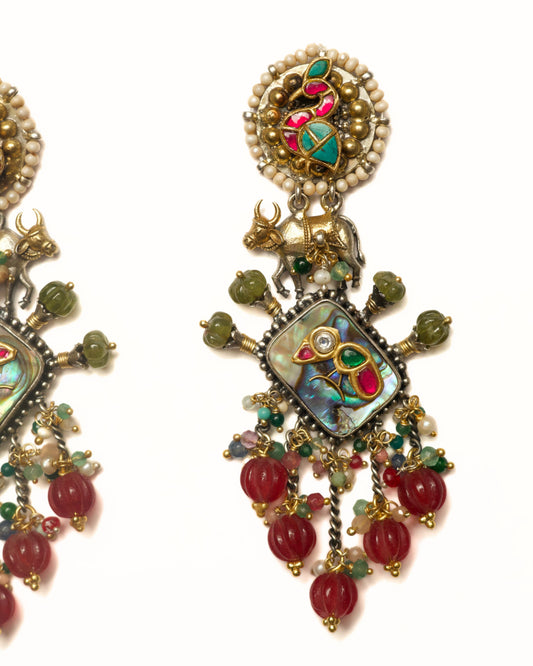 Nandi Cascade Earrings