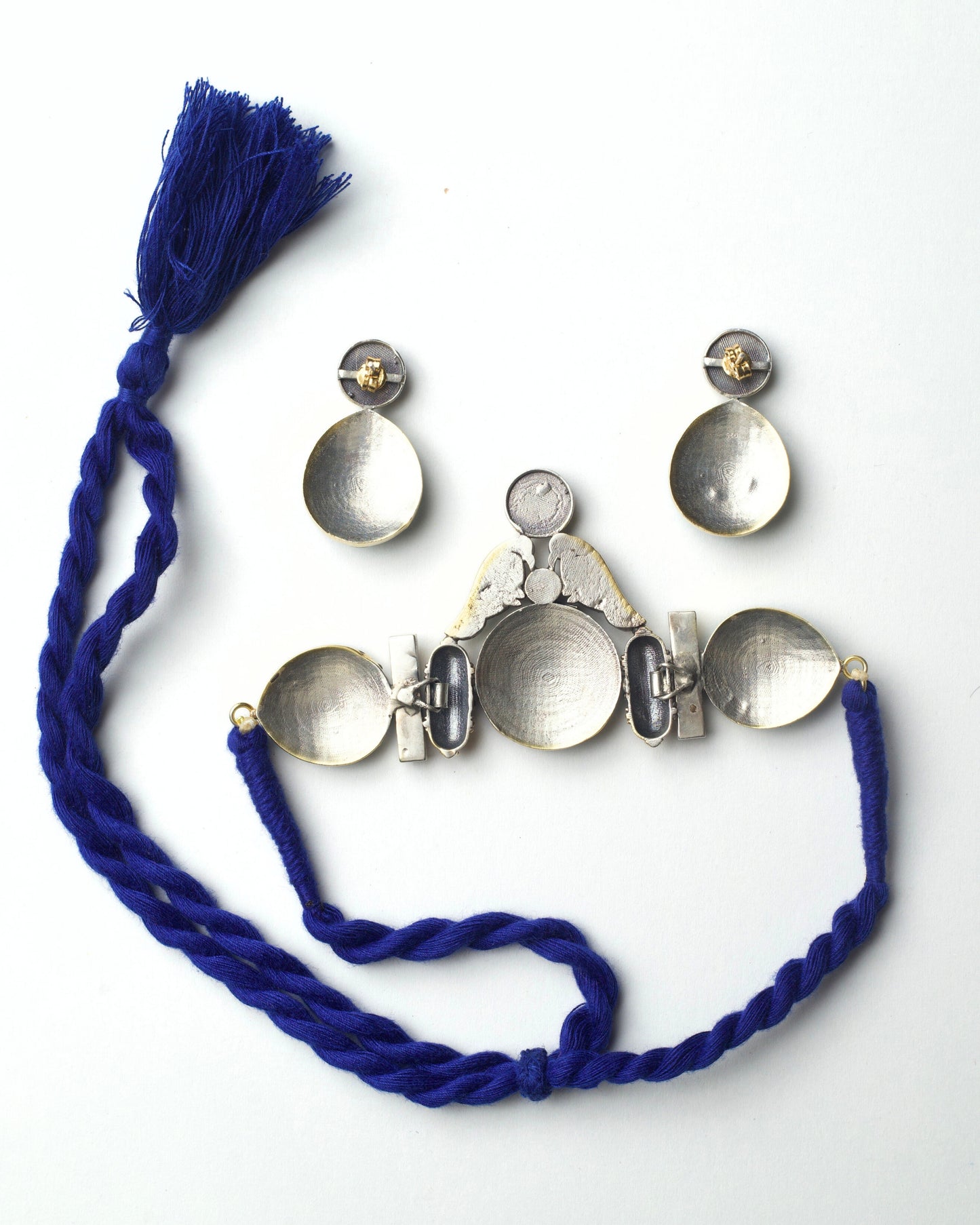 The Silver Tessellation Choker Set