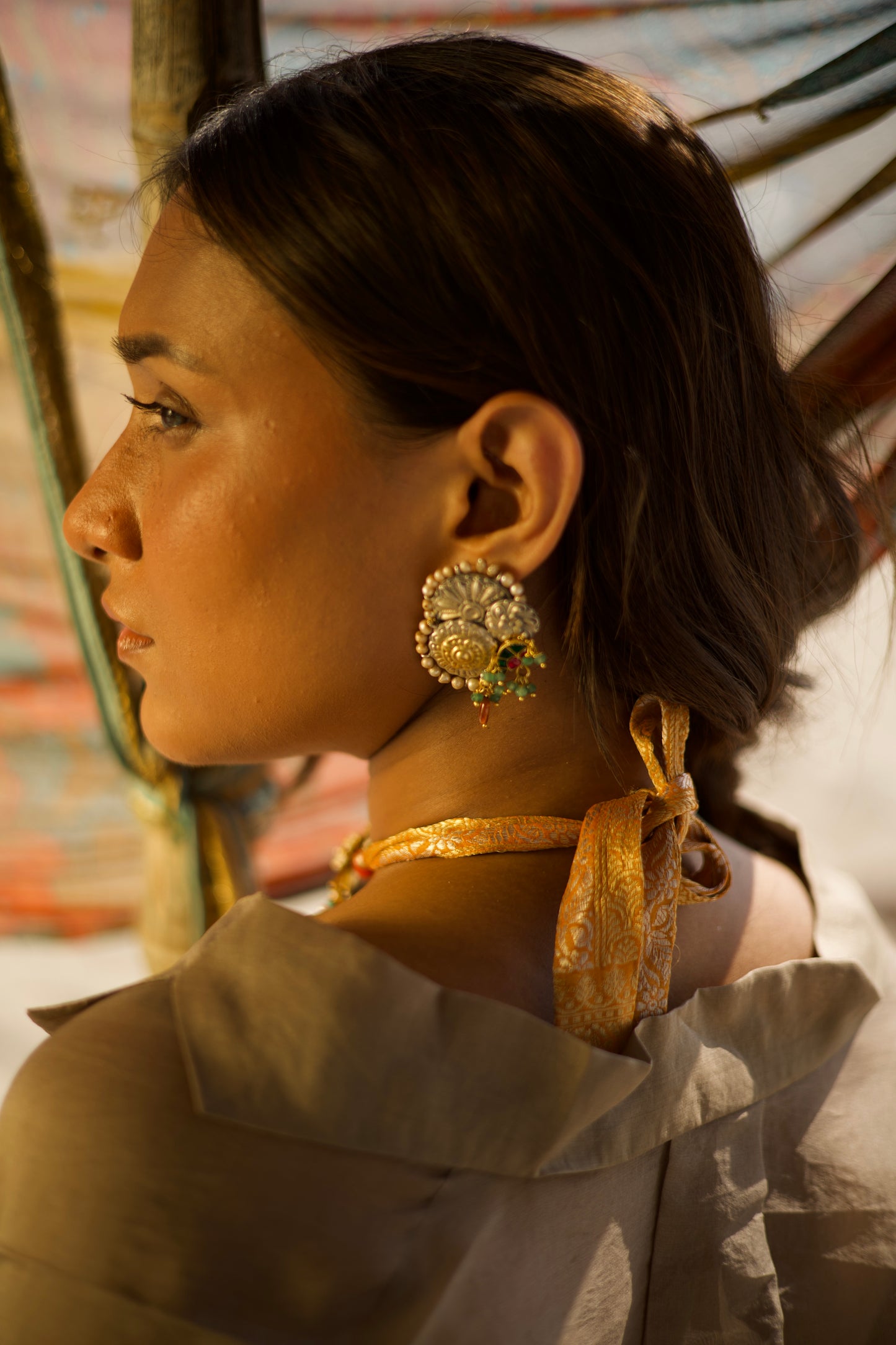 Sun & Silk Necklace