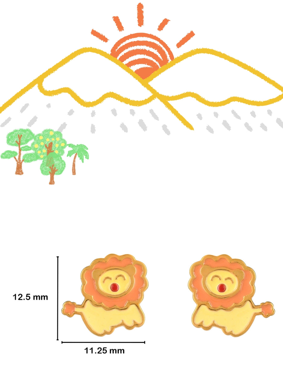 La La Lion Studs