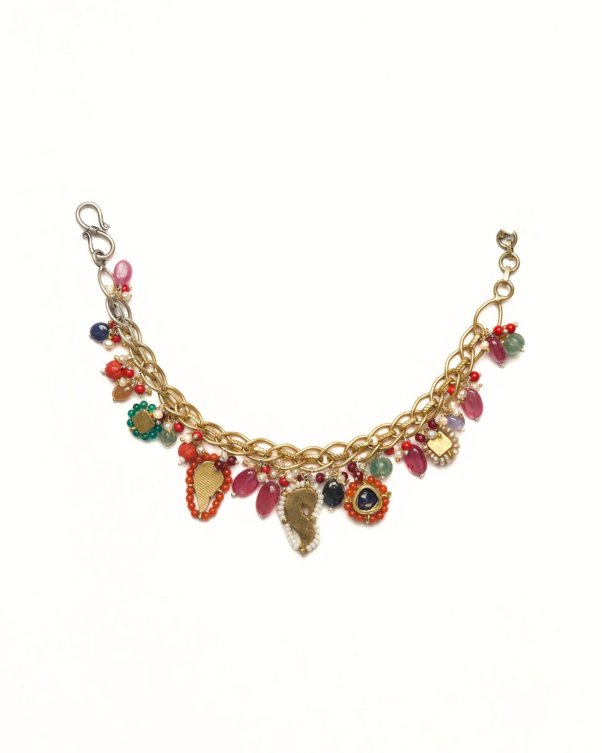 Two-Tone Tango Bracelet cum Necklace