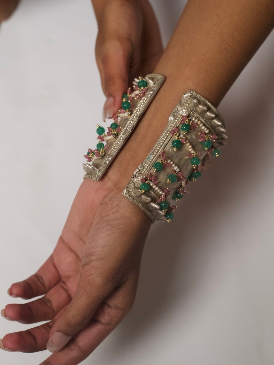 Past Forward Silver Cuff