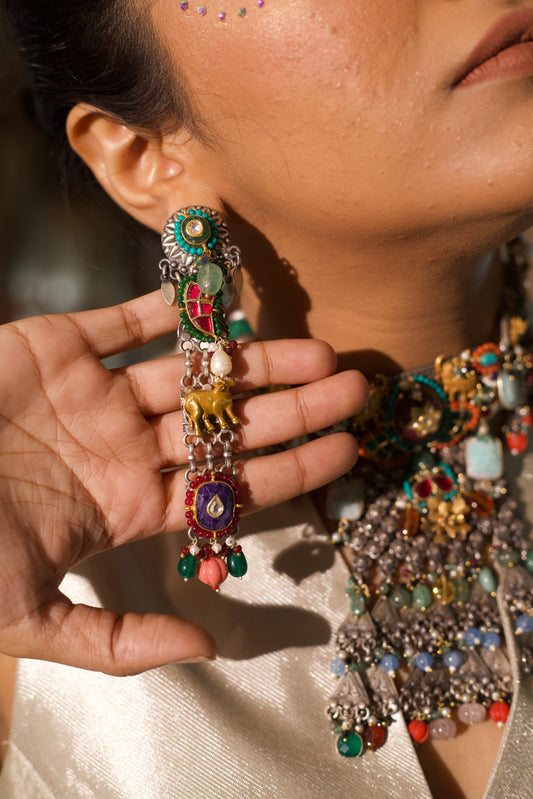 Colourfall Tassel Earrings