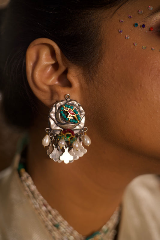 Birdsong Petal Earrings