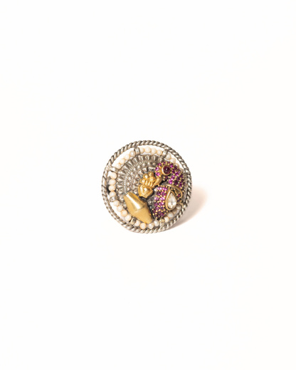Gulabi Chiriya Ring