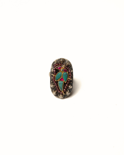 Perch & Parrot Ring