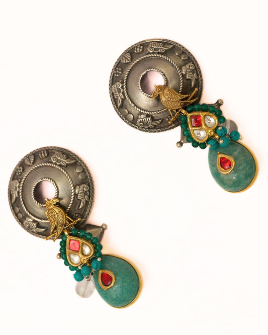 Bird in the Orchard Earrings