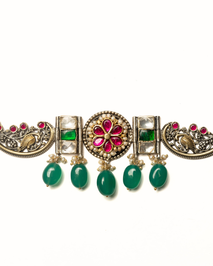 Forest Medallion Choker