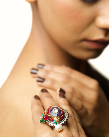 Indigo Core Ring