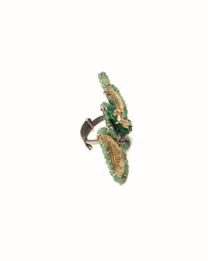 Jade Kairi Trio Ring