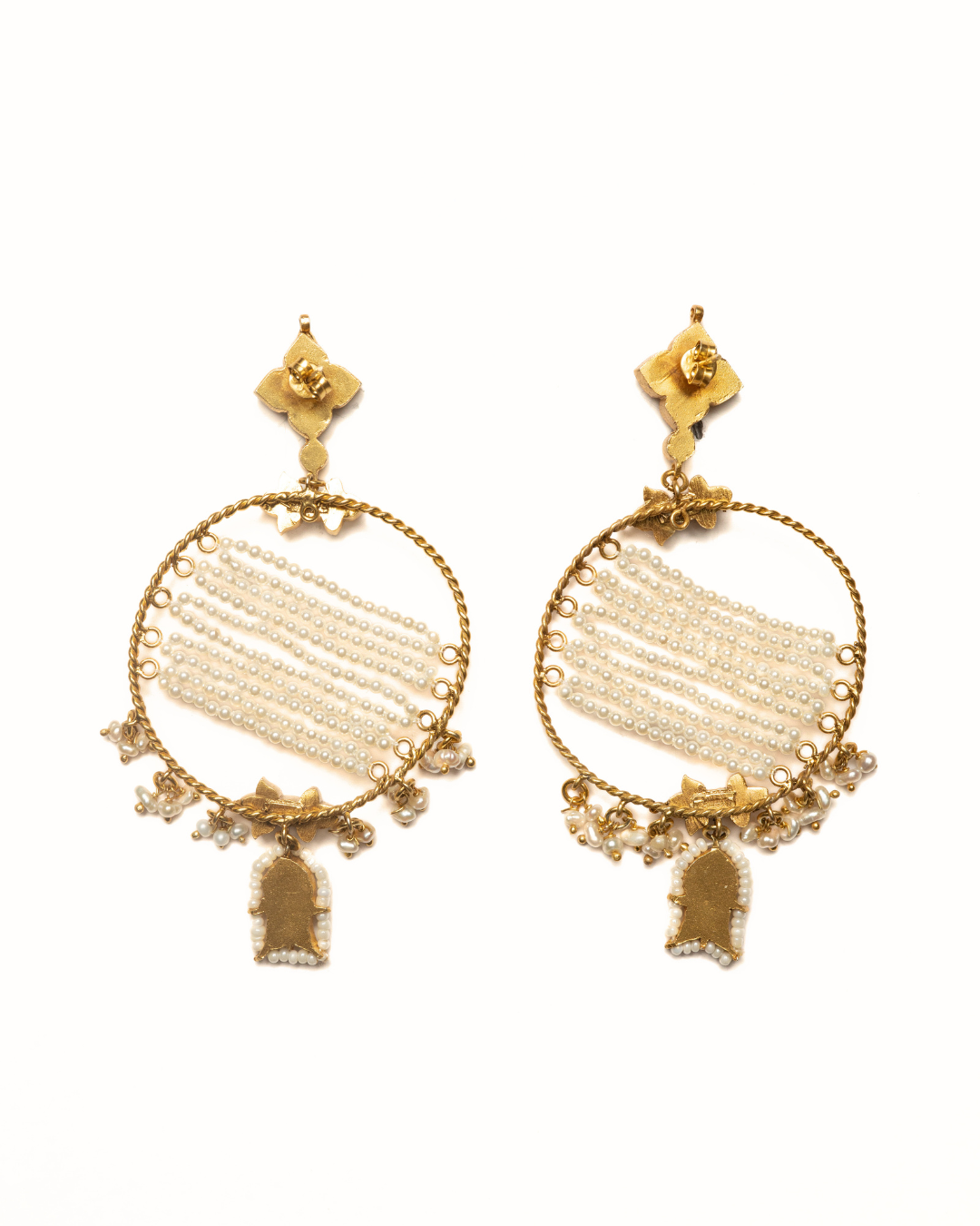 Matsya Bloom Jharokha Earrings