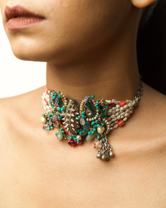 The Central Relic Bracelet Cum Choker