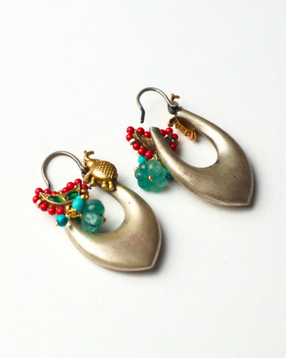 Hoopla! Elongate in Emerald Pop