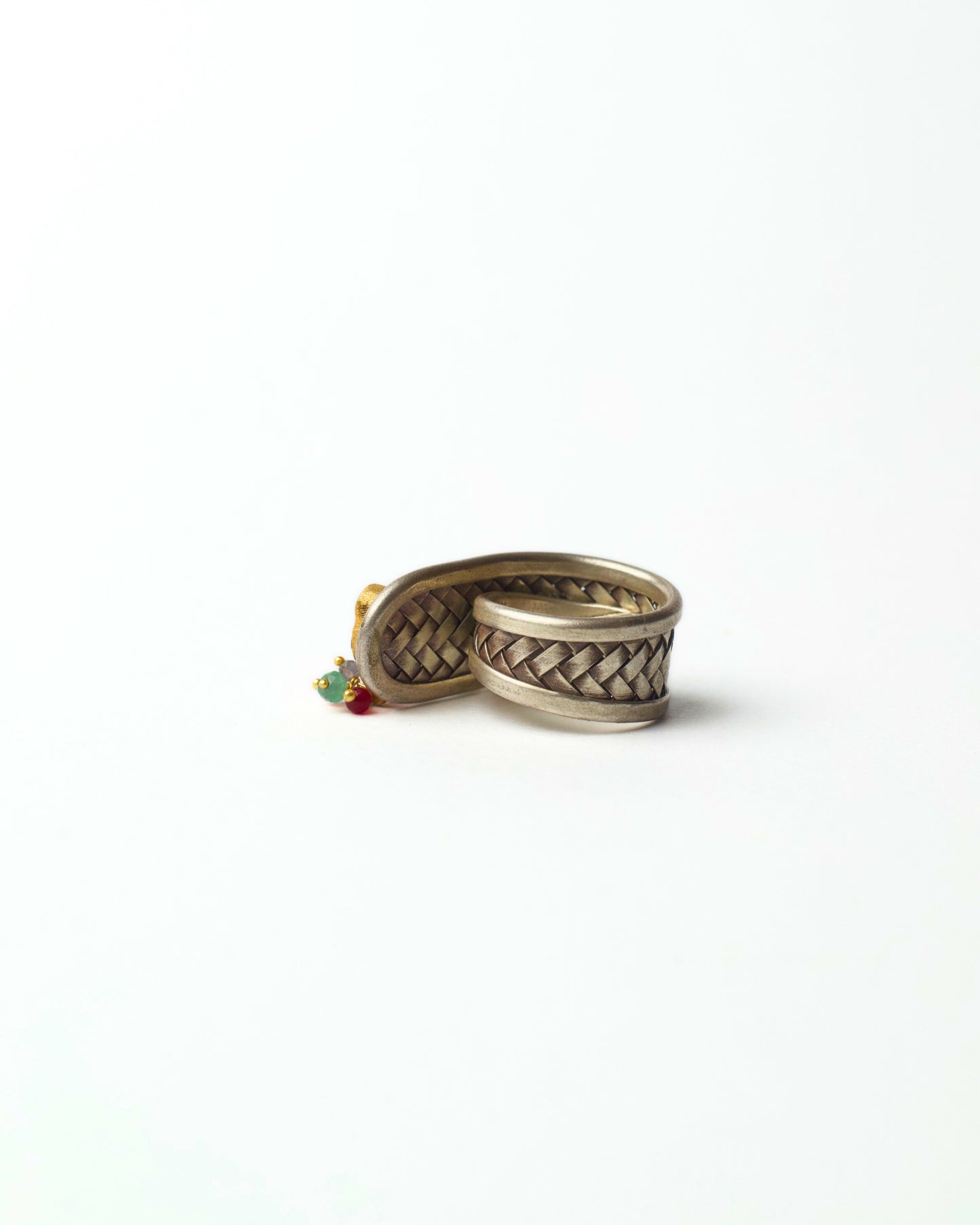 Birdie Bijou Silver Ring