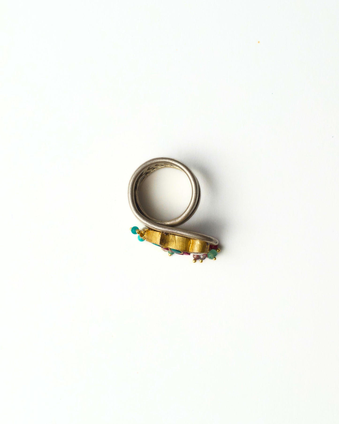 Birdie Bijou Silver Ring