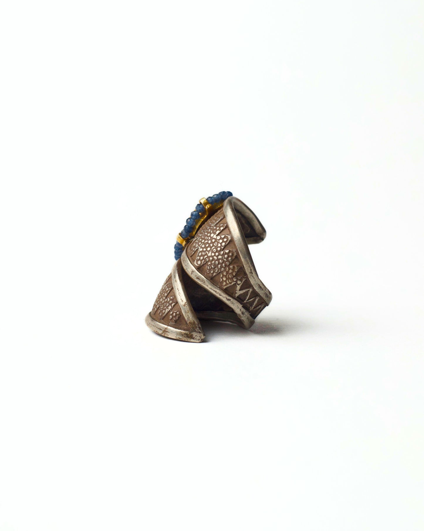 Paisley Parrot Oxidised Ring