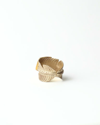 Ruby Bloom Adjustable Stone Ring