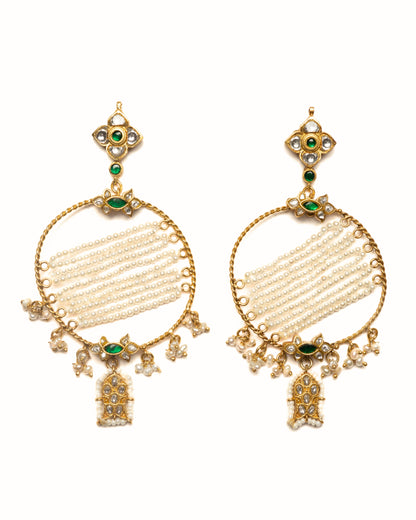 Matsya Bloom Jharokha Earrings