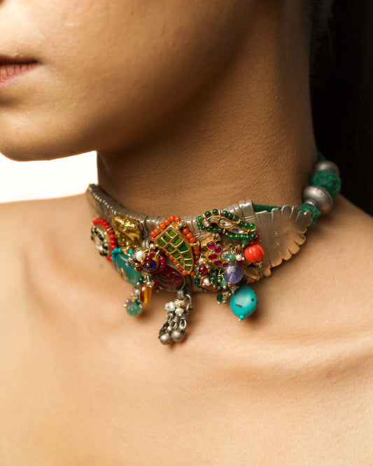 The Tusker Patchwork Choker