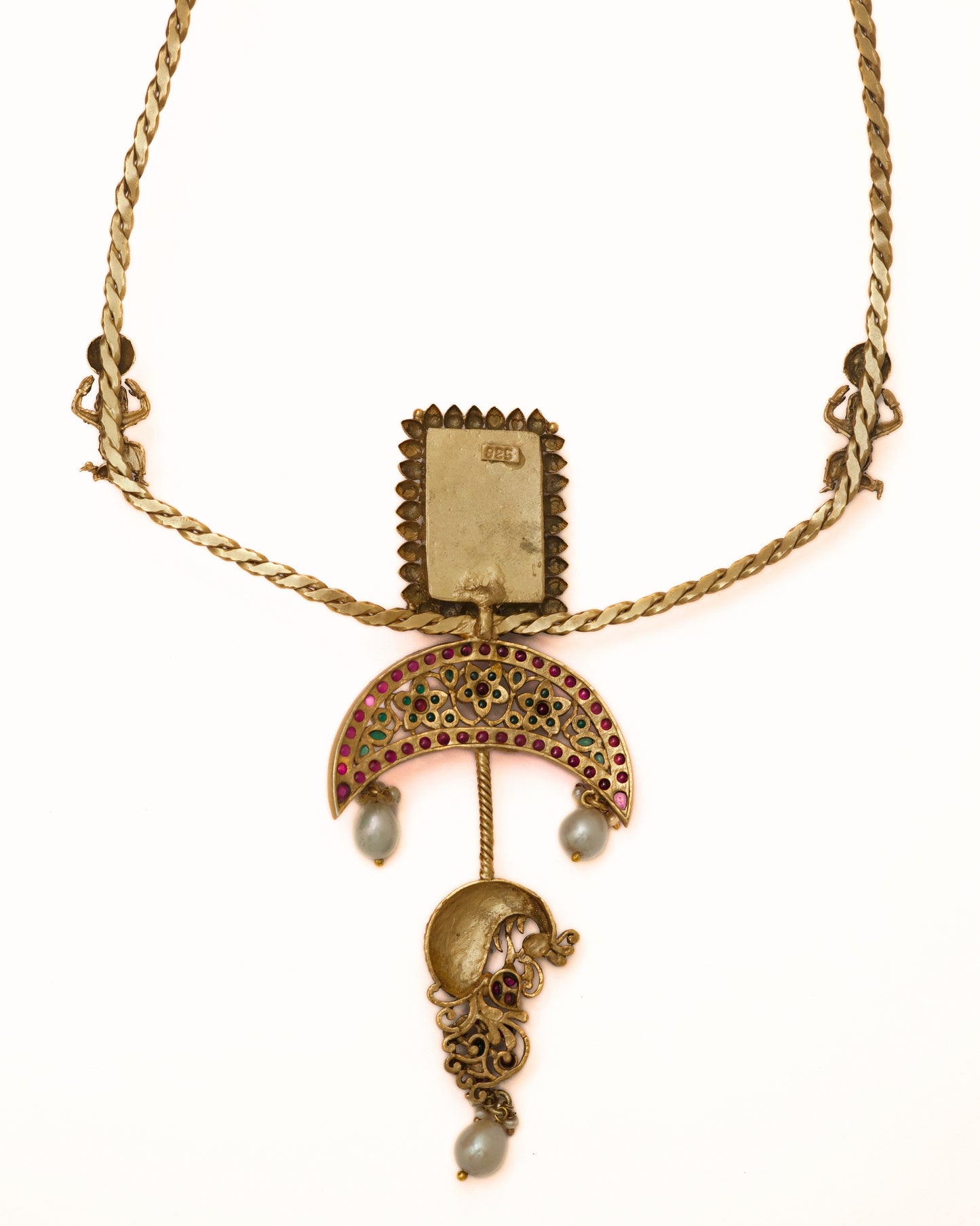 Peacock Arch Necklace