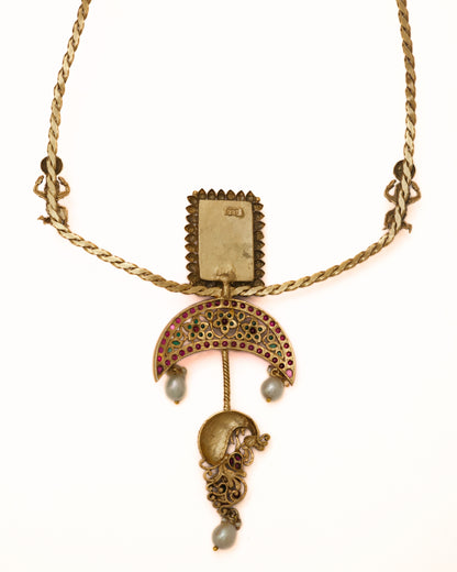 Peacock Arch Necklace