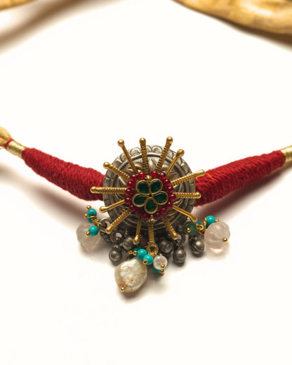 Banarasi Sunrise Choker