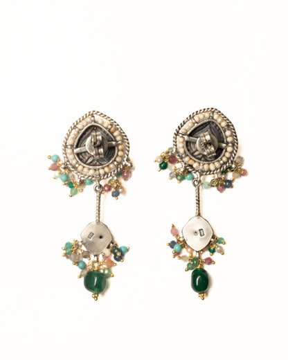 Pear & Pomegranate Earrings