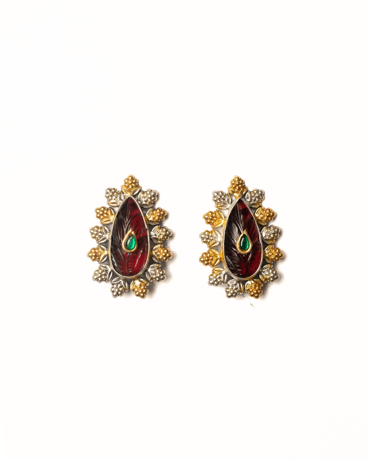Velvet Leaf Studs