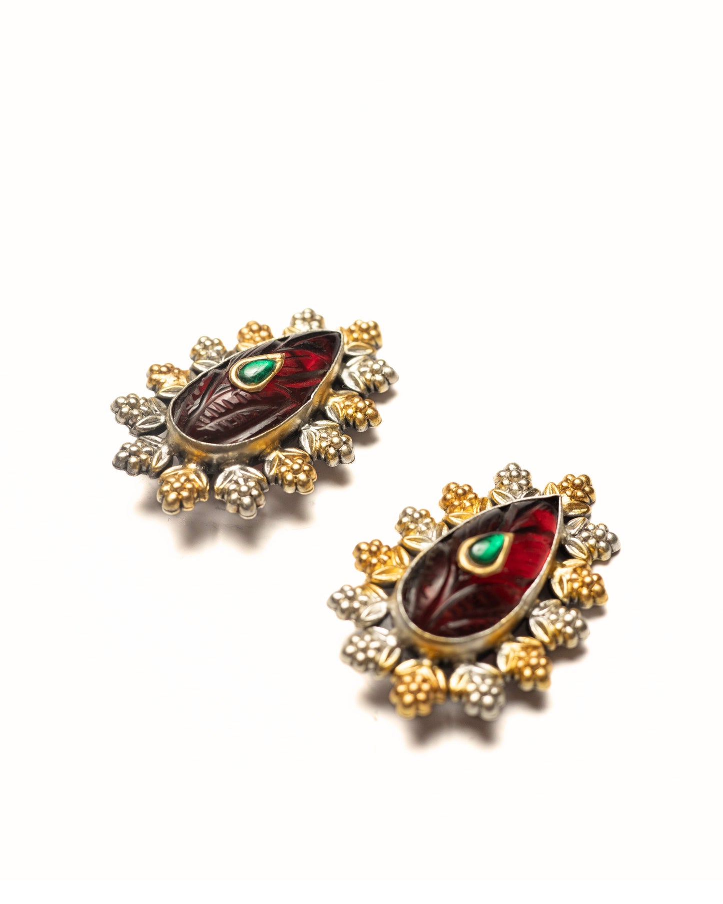 Velvet Leaf Studs