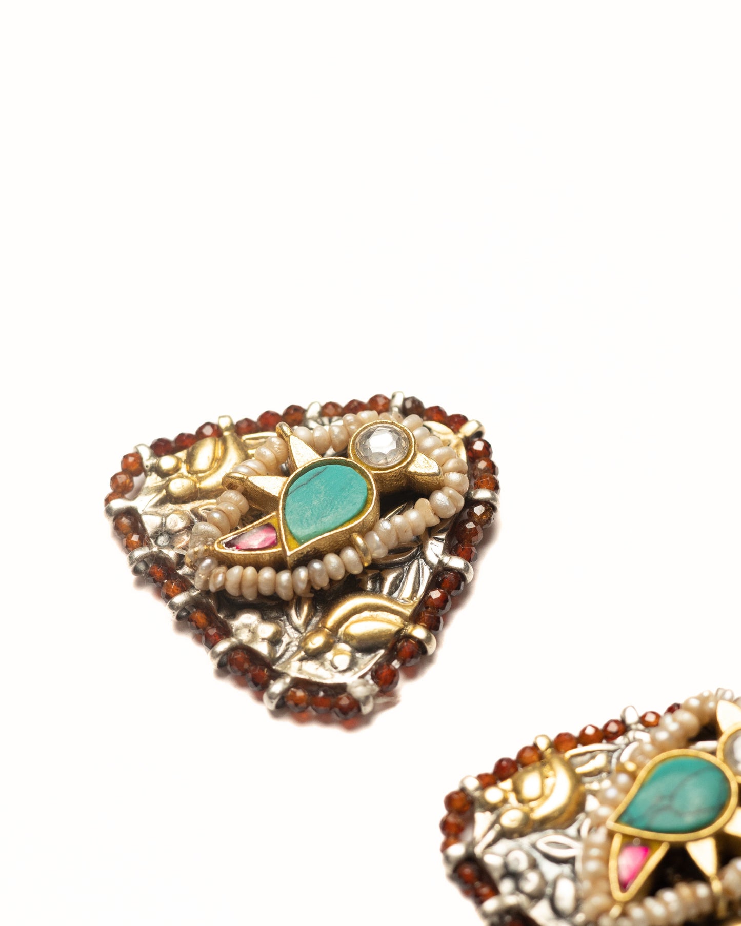 Burnt Sienna Studs