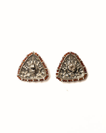 Burnt Sienna Studs