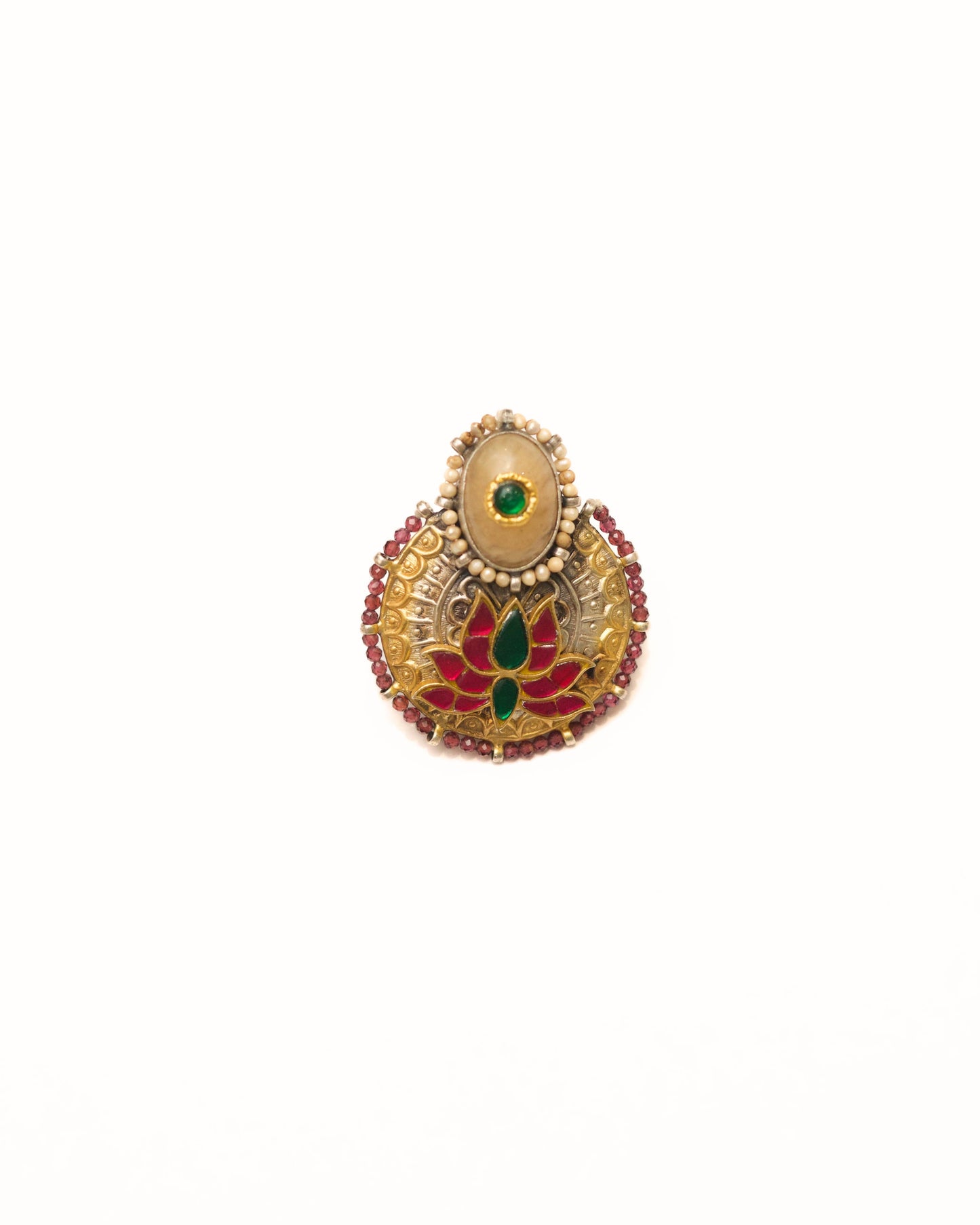 Lotus Crest Ring