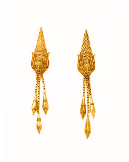 Sun Spear Earrings