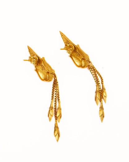 Sun Spear Earrings
