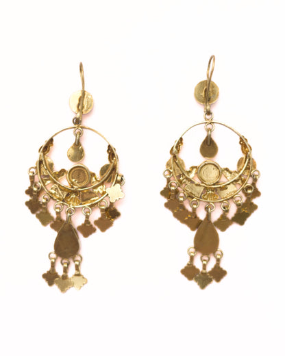 Moonlit Jharokha Earrings