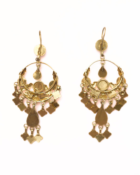 Moonlit Jharokha Earrings