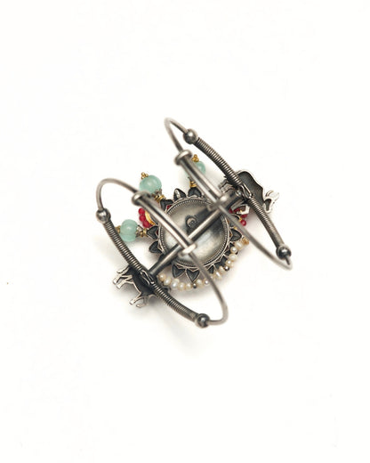 The Peacock Party Cuff