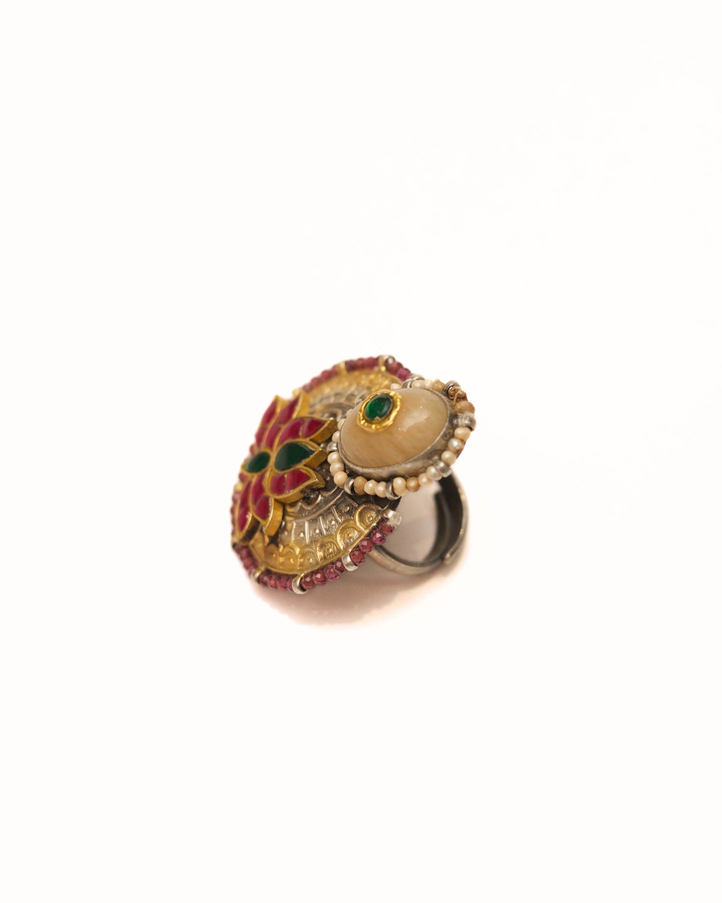 Lotus Crest Ring