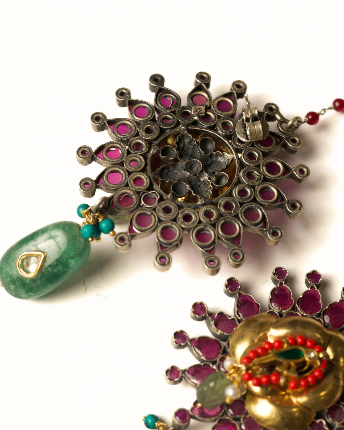 Grand Bloom Studs with Kanauti