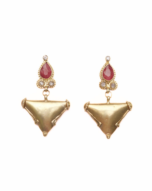 The Red Nacho Earrings